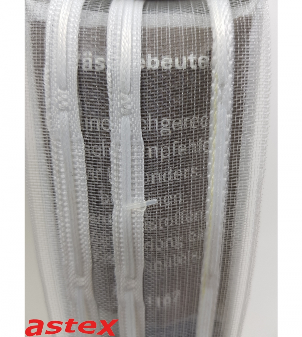 Gardinenband, transparent 50mm (3 falt..