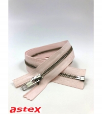 100cm Metall Silber 5mm Reißverschluss..