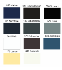 6mm Meterware Plastik Spiral Reißversc..