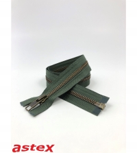 80cm Metall Brüniert 5mm Reißverschlus..