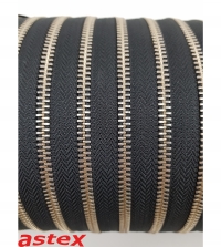 5mm Meterware Metall Reißverschluss