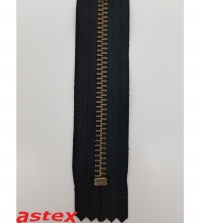 18cm Jeans Brüniert 5mm Reißverschluss YKK 