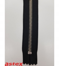 18cm Jeans Silber 5mm Reißverschluss YKK 